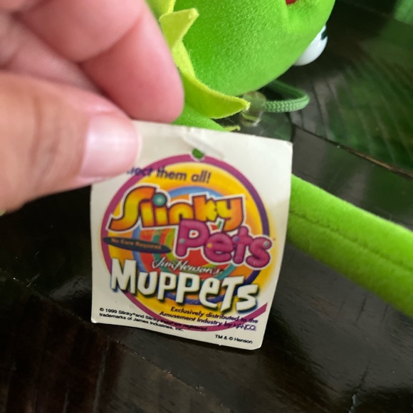Vintage! Jim Henson Slinky Pets Kermit the Frog - Picture 4 of 11